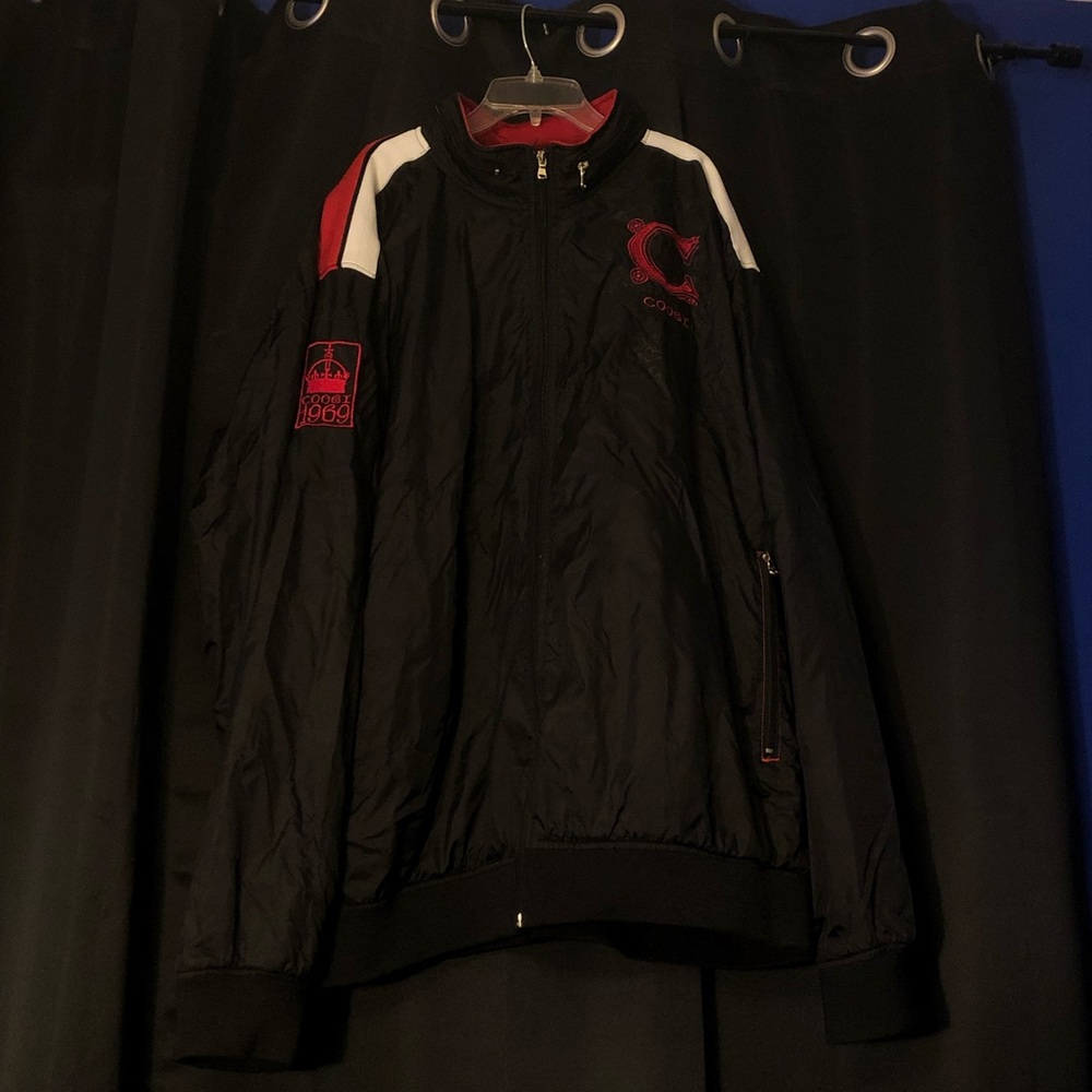 COOGI Black and Red Windbreaker